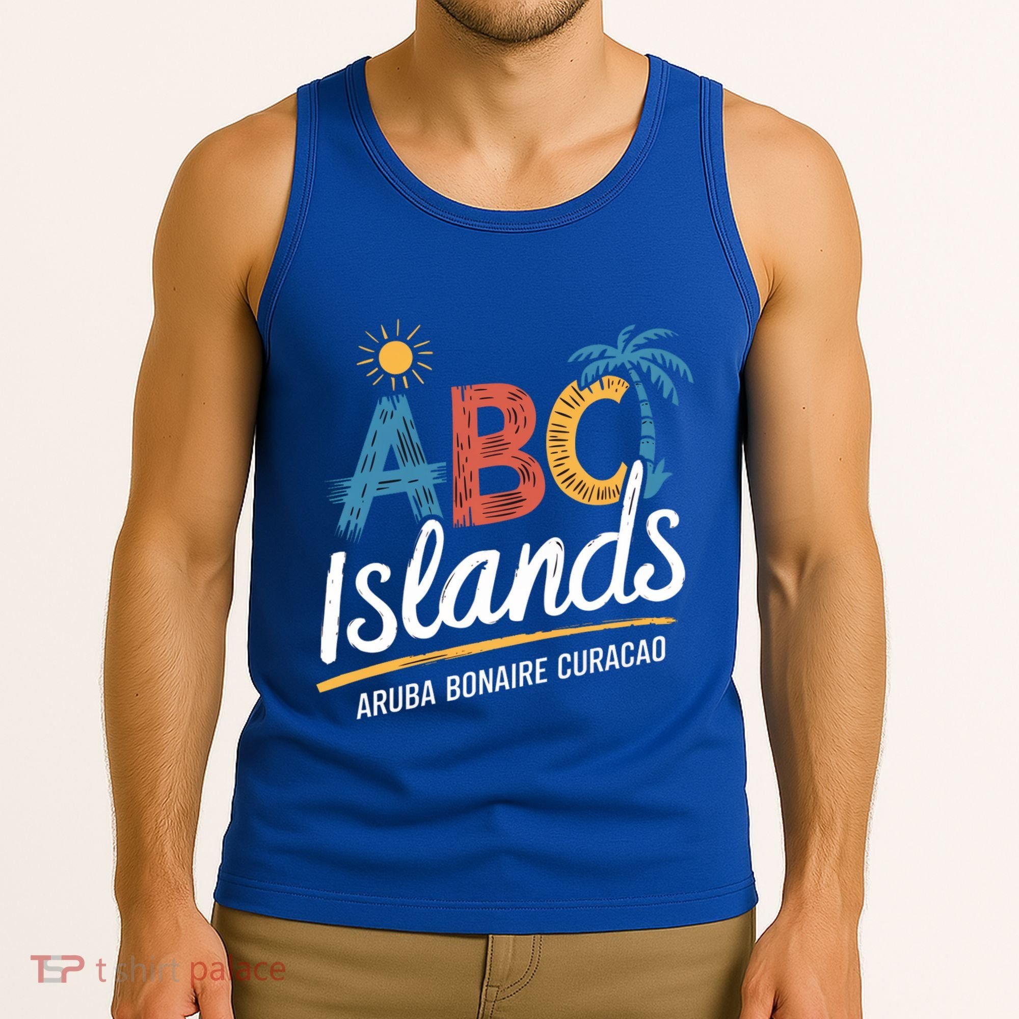Aruba Bonaire Curacao Cruise Vacation Souvenirs Caribbean Great Gift Tank Top