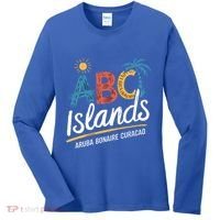 Aruba Bonaire Curacao Cruise Vacation Souvenirs Caribbean Great Gift Women's Long Sleeve Shirt thumb 0