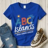 Aruba Bonaire Curacao Cruise Vacation Souvenirs Caribbean Great Gift Women's T-Shirt thumb 3