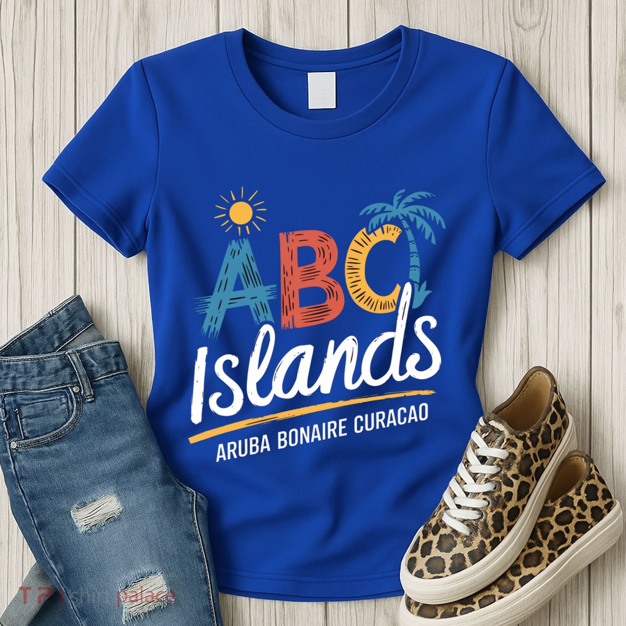 Aruba Bonaire Curacao Cruise Vacation Souvenirs Caribbean Great Gift Women's T-Shirt