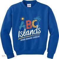 Aruba Bonaire Curacao Cruise Vacation Souvenirs Caribbean Great Gift Kids Sweatshirt thumb 0