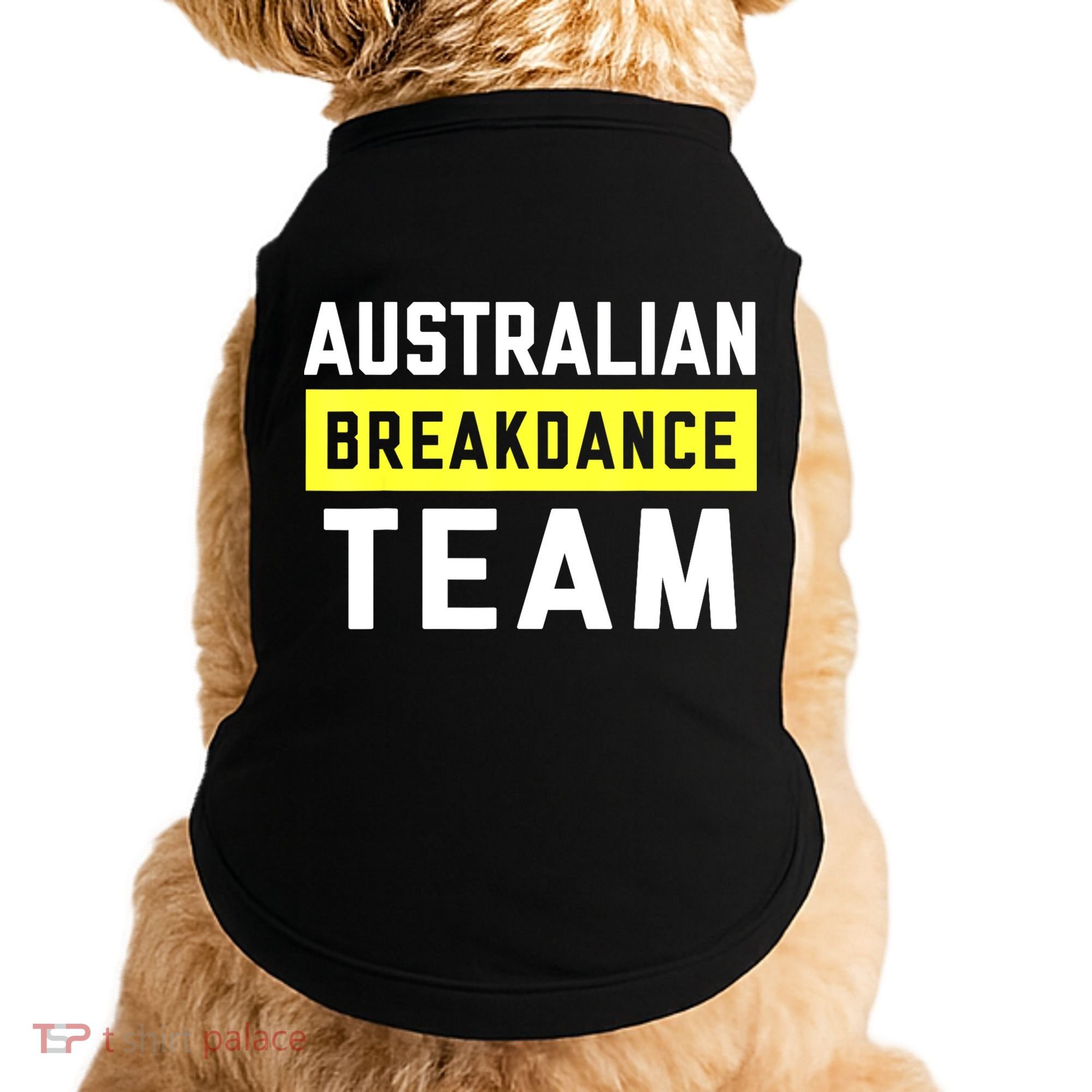 Australian Breakdancing Costume Team Break Dancer Matching Doggie Tank