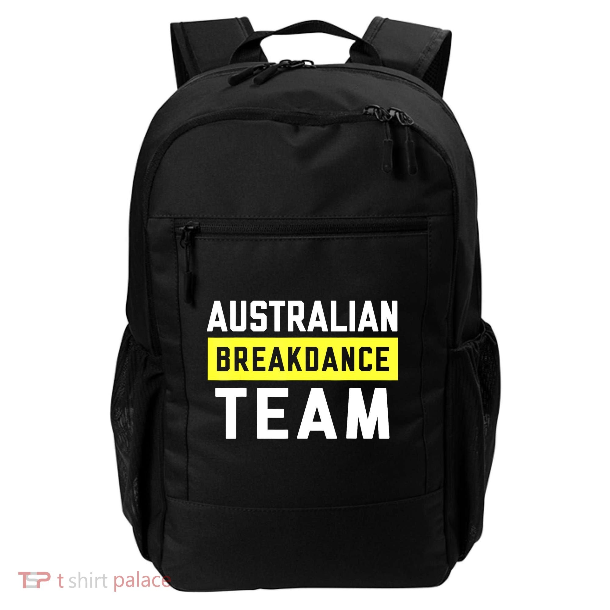 Australian Breakdancing Costume Team Break Dancer Matching Backpack