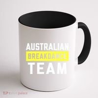 Australian Breakdancing Costume Team Break Dancer Matching Coffee Mug thumb 1