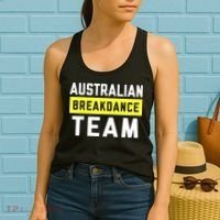 Australian Breakdancing Costume Team Break Dancer Matching Women's Tank Top thumb 2