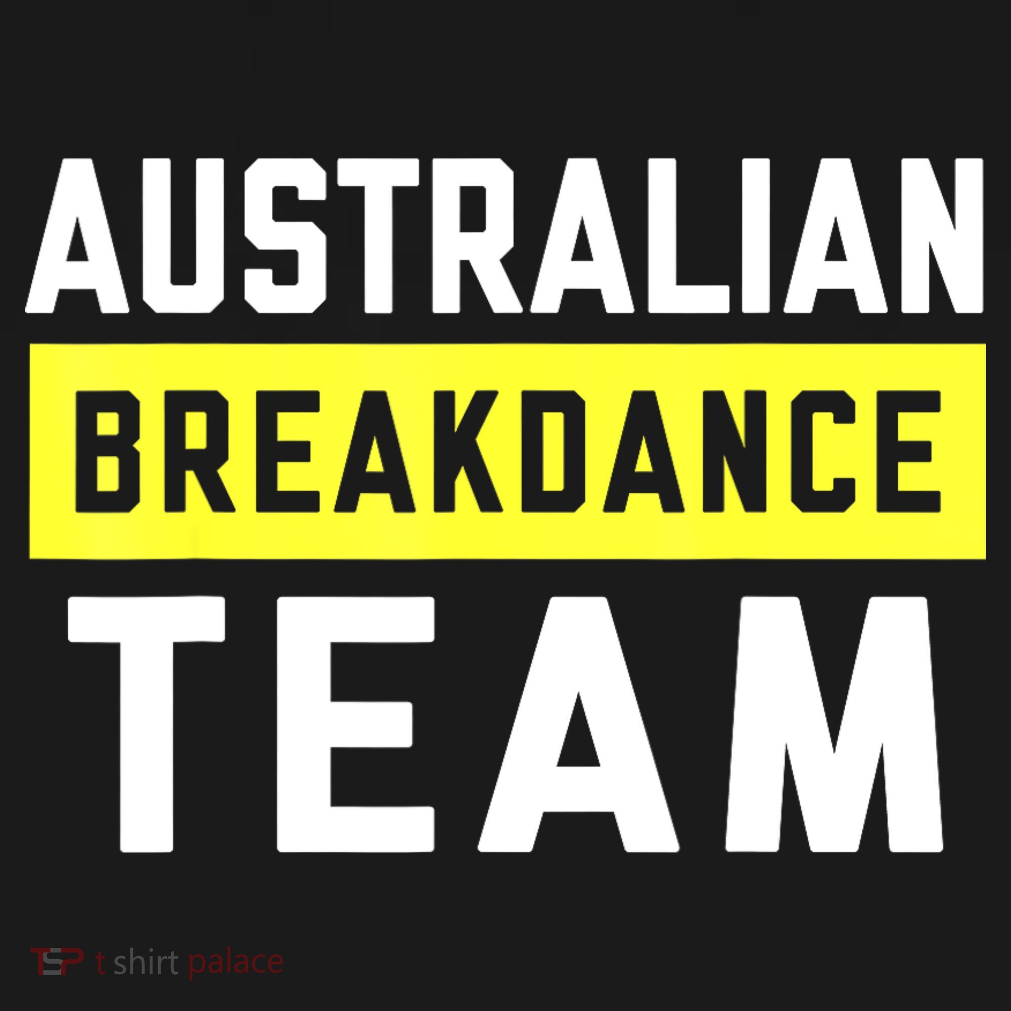 Australian Breakdancing Costume Team Break Dancer Matching Tank Top