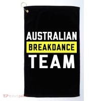 Australian Breakdancing Costume Team Break Dancer Matching Golf Towel thumb 0