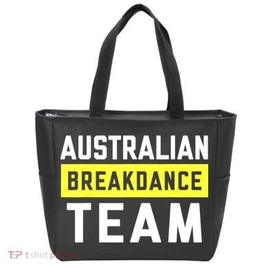 Australian Breakdancing Costume Team Break Dancer Matching Tote Bag
