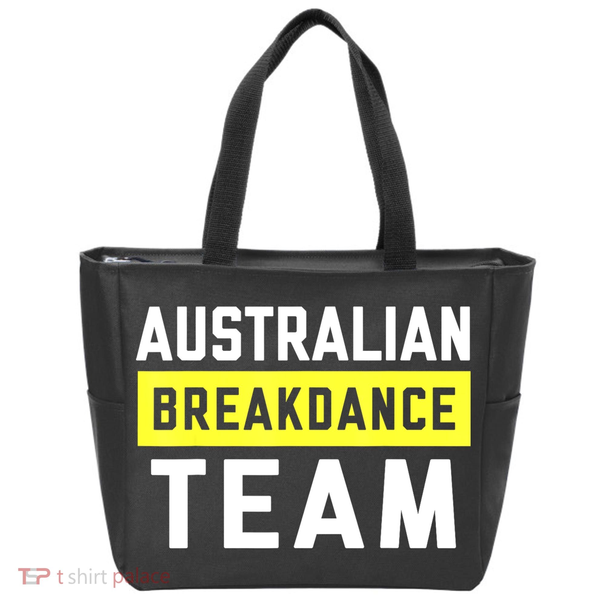 Australian Breakdancing Costume Team Break Dancer Matching Tote Bag