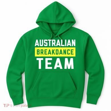 Australian Breakdancing Costume Team Break Dancer Matching Hoodie