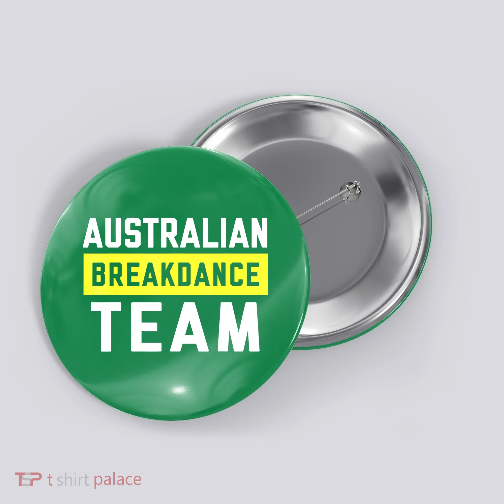 Australian Breakdancing Costume Team Break Dancer Matching Button