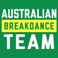 Australian Breakdancing Costume Team Break Dancer Matching Button thumb 1