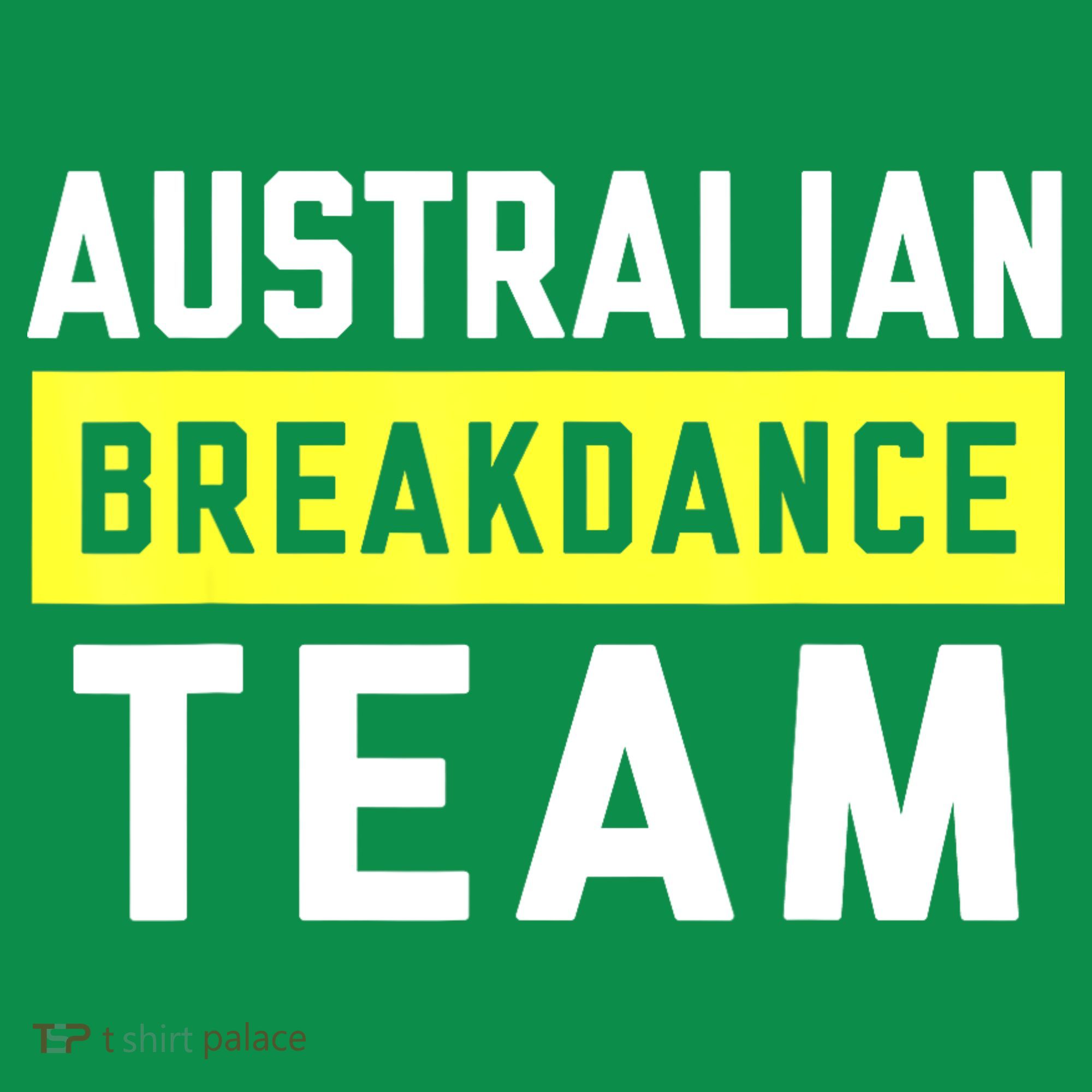 Australian Breakdancing Costume Team Break Dancer Matching Toddler Hoodie