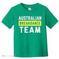 Australian Breakdancing Costume Team Break Dancer Matching Toddler T-Shirt thumb 0