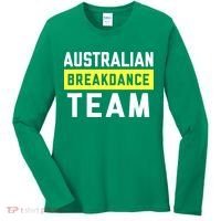 Australian Breakdancing Costume Team Break Dancer Matching Women's Long Sleeve Shirt thumb 0