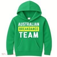 Australian Breakdancing Costume Team Break Dancer Matching Kids Hoodie thumb 0