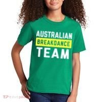 Australian Breakdancing Costume Team Break Dancer Matching Kids T-Shirt thumb 2