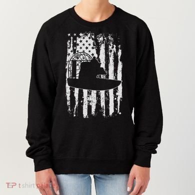 Airboat Boat Captain Gift Women's Sweatshirt