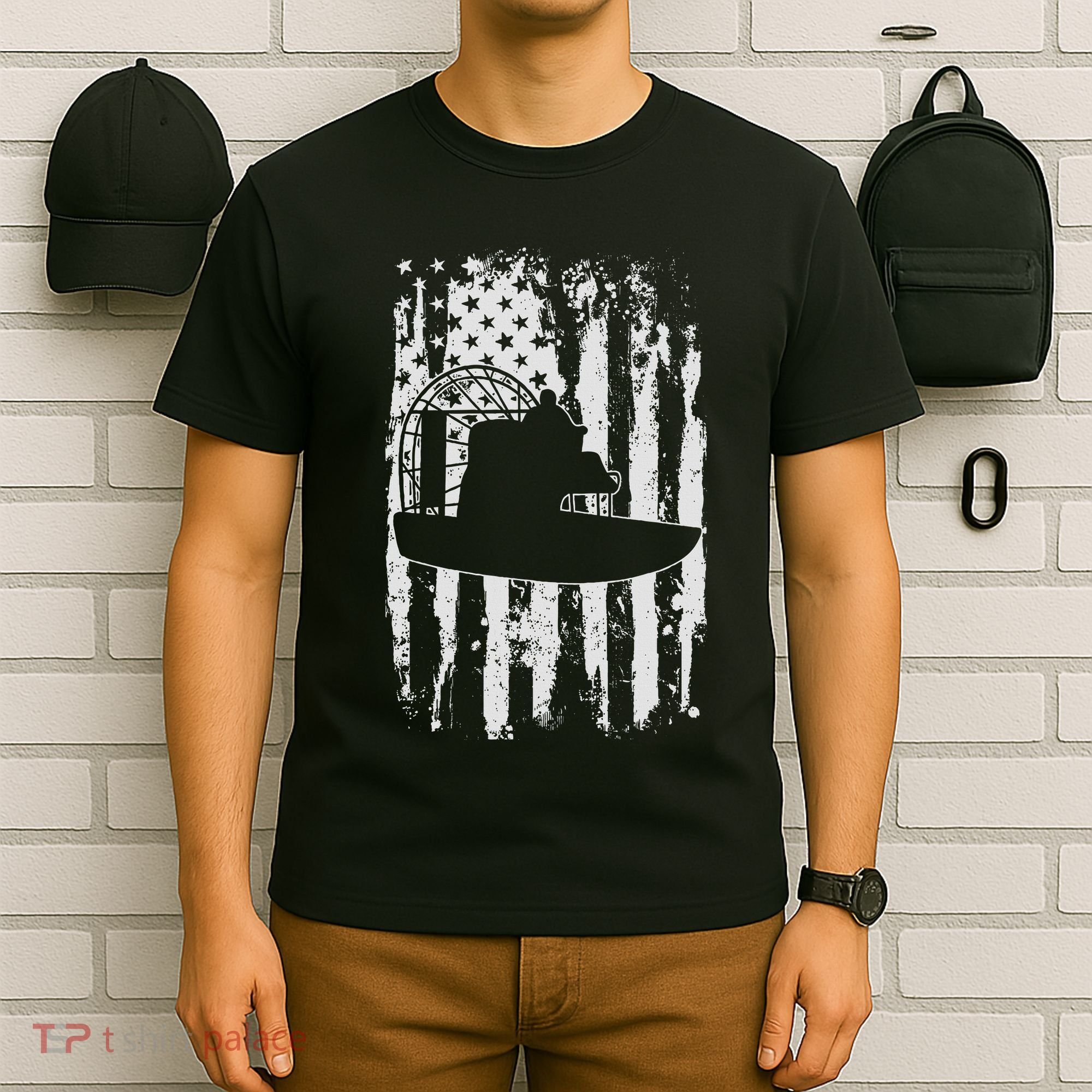 Airboat Boat Captain Gift T-Shirt