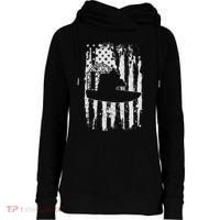 Airboat Boat Captain Gift Womens Funnel Neck Pullover Hood thumb 0