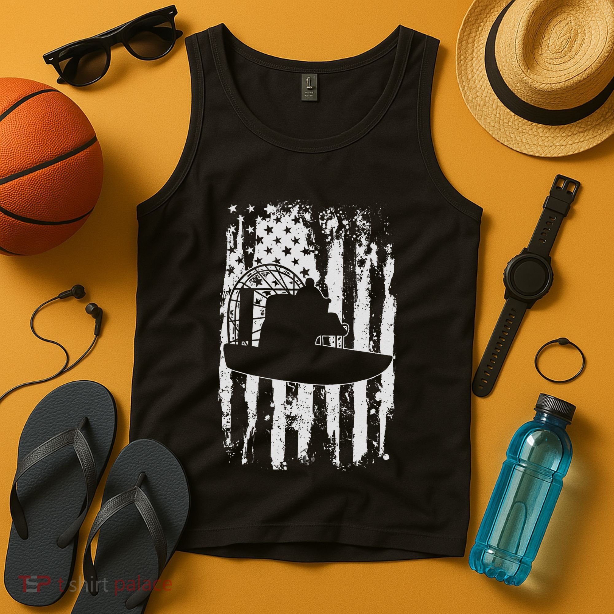 Airboat Boat Captain Gift Tank Top