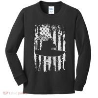 Airboat Boat Captain Gift Kids Long Sleeve Shirt thumb 0