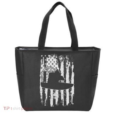 Airboat Boat Captain Gift Tote Bag