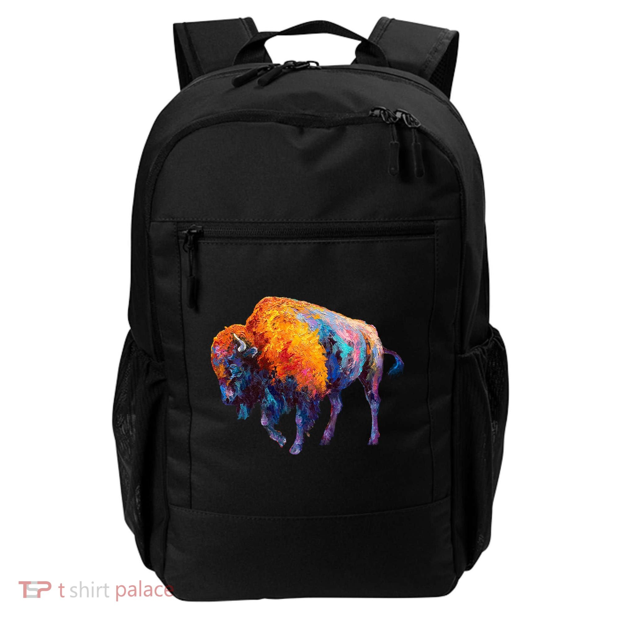 American Buffalo Cute Gift Buffalo Cute Gift American Bison Cute Gift Meaningful Backpack