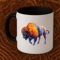 American Buffalo Cute Gift Buffalo Cute Gift American Bison Cute Gift Meaningful Coffee Mug thumb 2