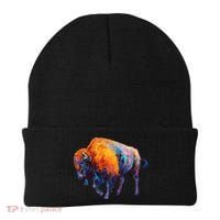 American Buffalo Cute Gift Buffalo Cute Gift American Bison Cute Gift Meaningful Beanie thumb 0