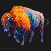 American Buffalo Cute Gift Buffalo Cute Gift American Bison Cute Gift Meaningful Ornament thumb 1