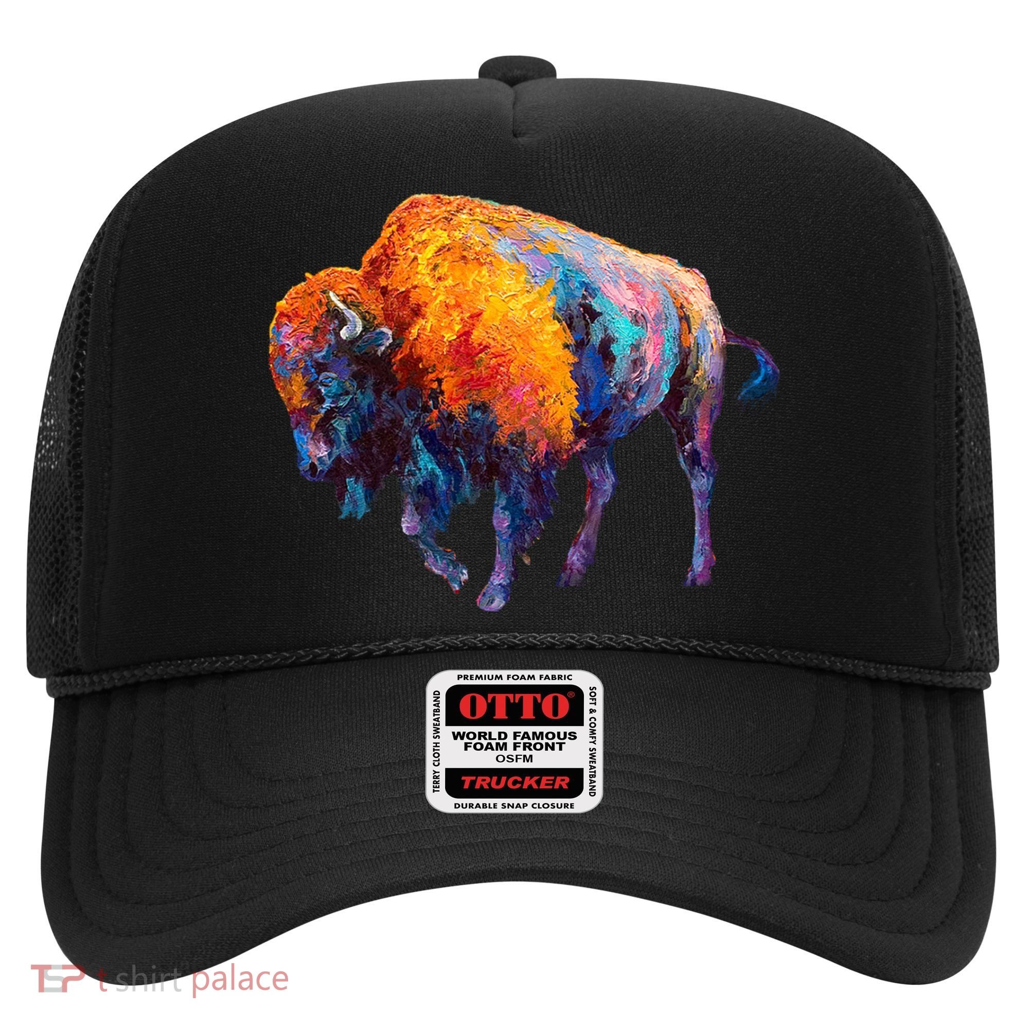 American Buffalo Cute Gift Buffalo Cute Gift American Bison Cute Gift Meaningful Hat