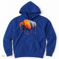 American Buffalo Cute Gift Buffalo Cute Gift American Bison Cute Gift Meaningful Hoodie thumb 0