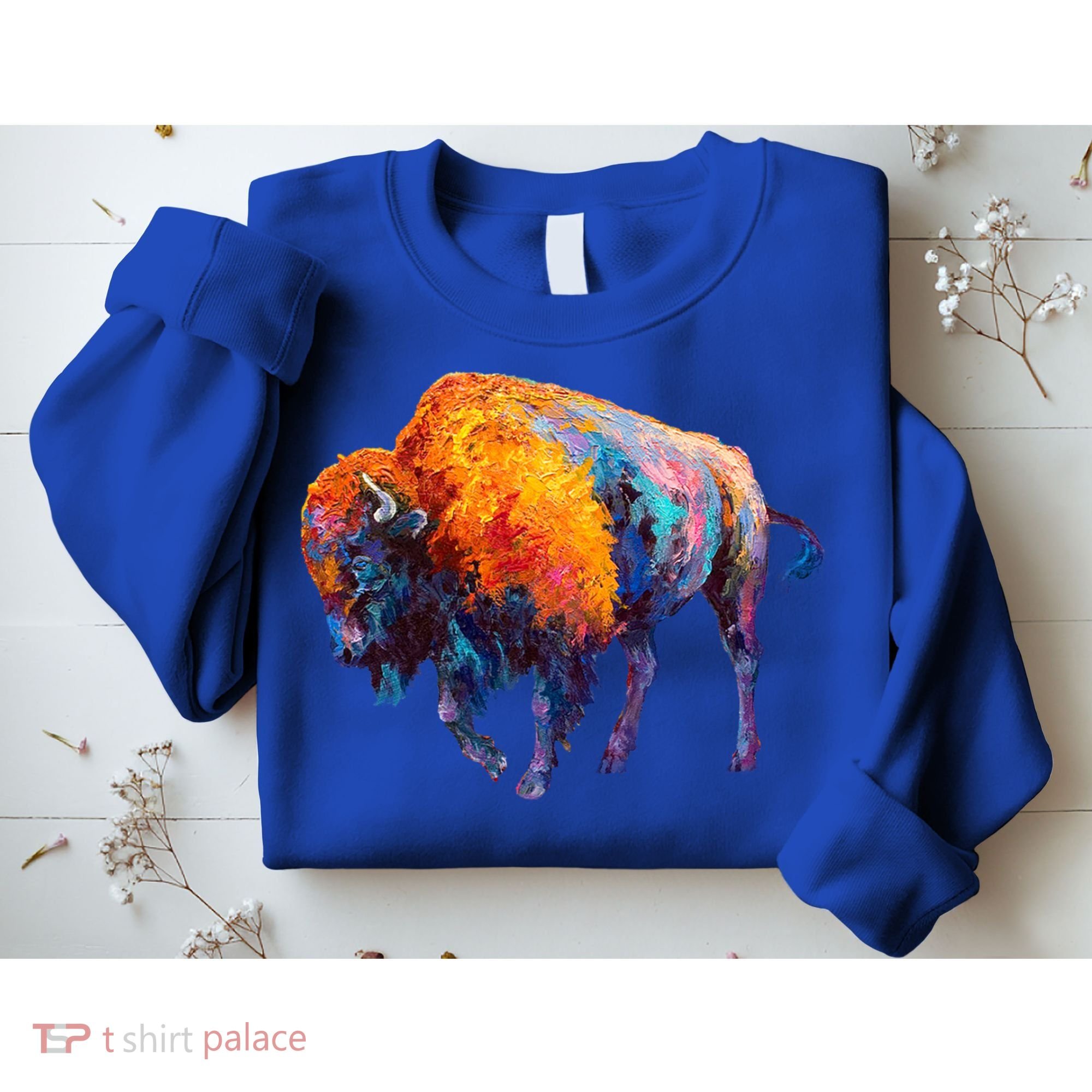 American Buffalo Cute Gift Buffalo Cute Gift American Bison Cute Gift Meaningful Sweatshirt