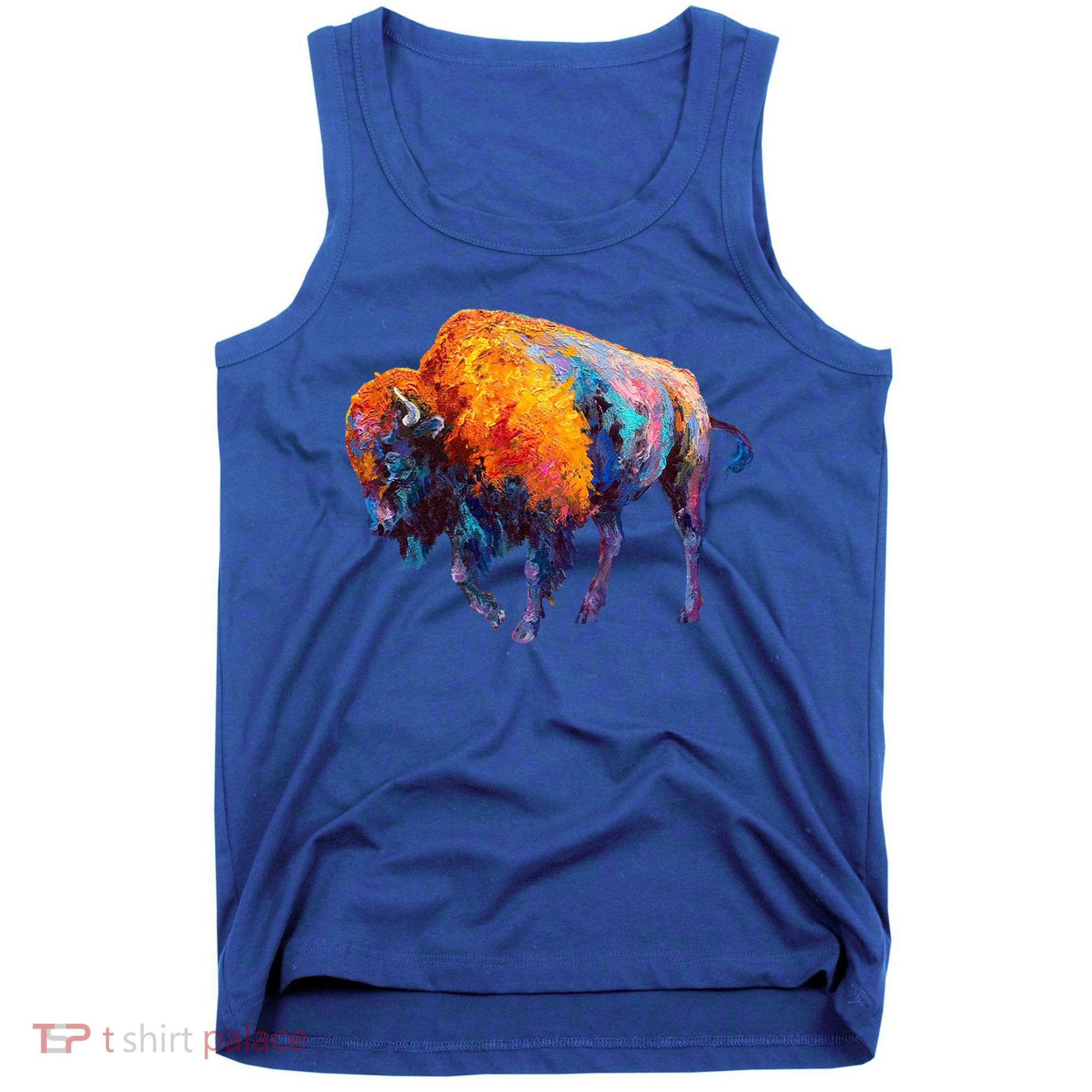 American Buffalo Cute Gift Buffalo Cute Gift American Bison Cute Gift Meaningful Tank Top