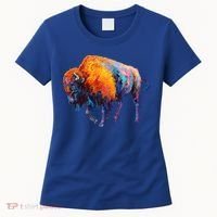 American Buffalo Cute Gift Buffalo Cute Gift American Bison Cute Gift Meaningful Women's T-Shirt thumb 0
