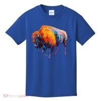 American Buffalo Cute Gift Buffalo Cute Gift American Bison Cute Gift Meaningful Kids T-Shirt thumb 0