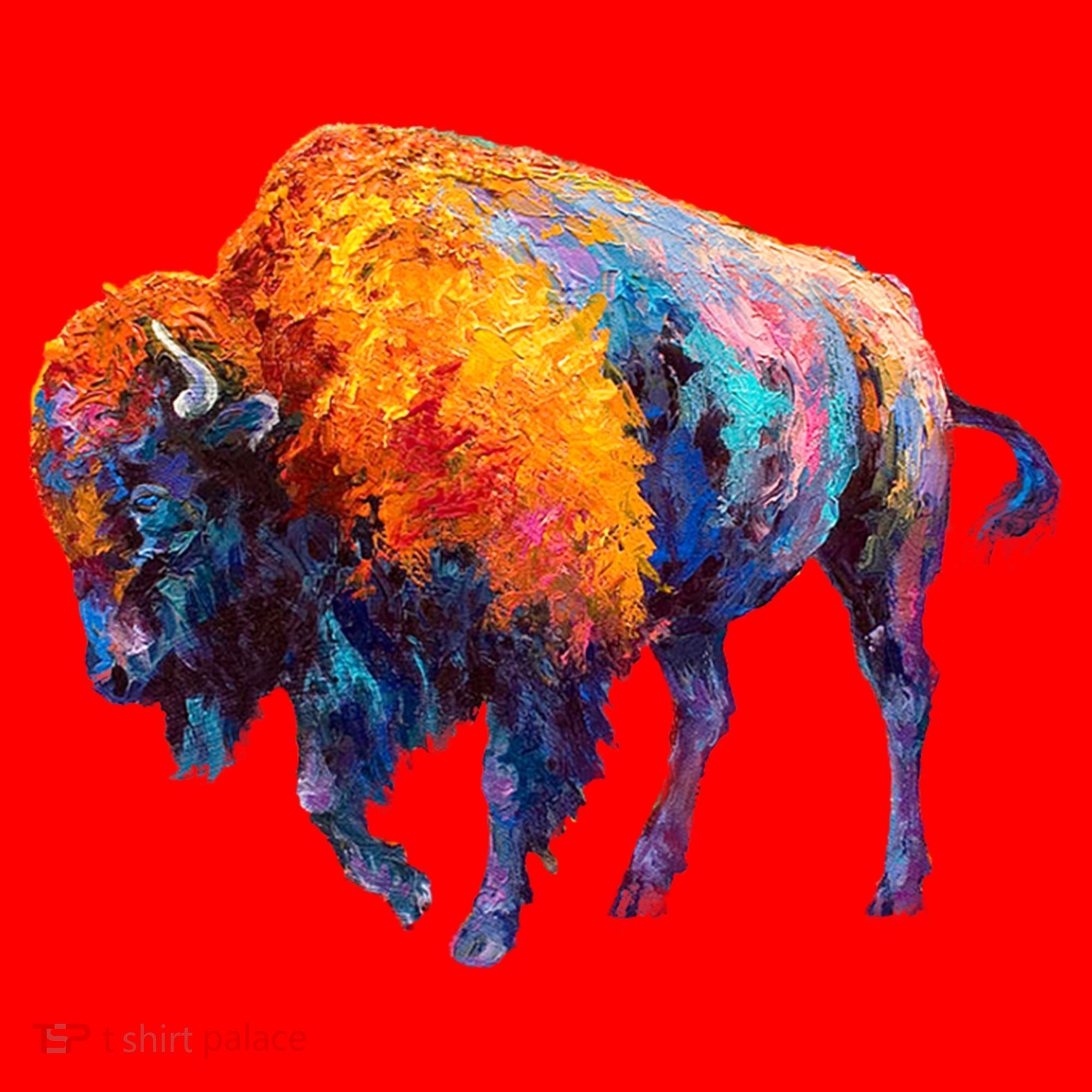 American Buffalo Cute Gift Buffalo Cute Gift American Bison Cute Gift Meaningful Santa Hat