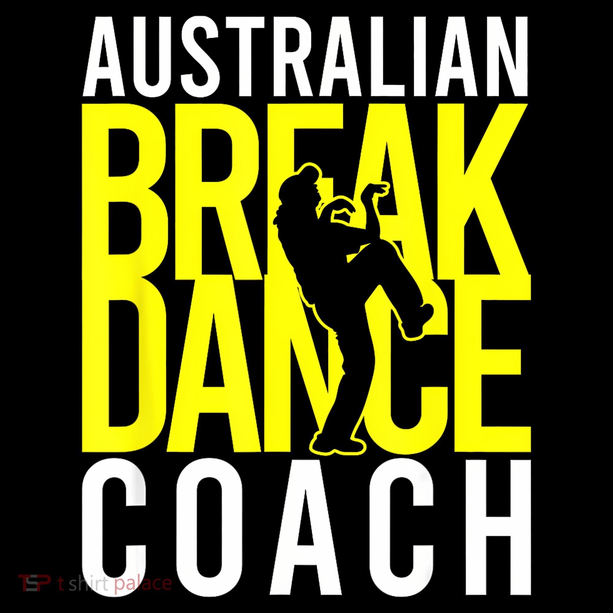 Australian Breakdance Coach Button