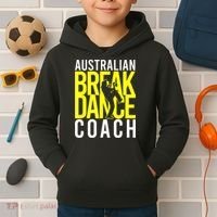 Australian Breakdance Coach Kids Hoodie thumb 2