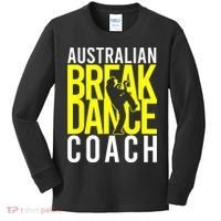 Australian Breakdance Coach Kids Long Sleeve Shirt thumb 0