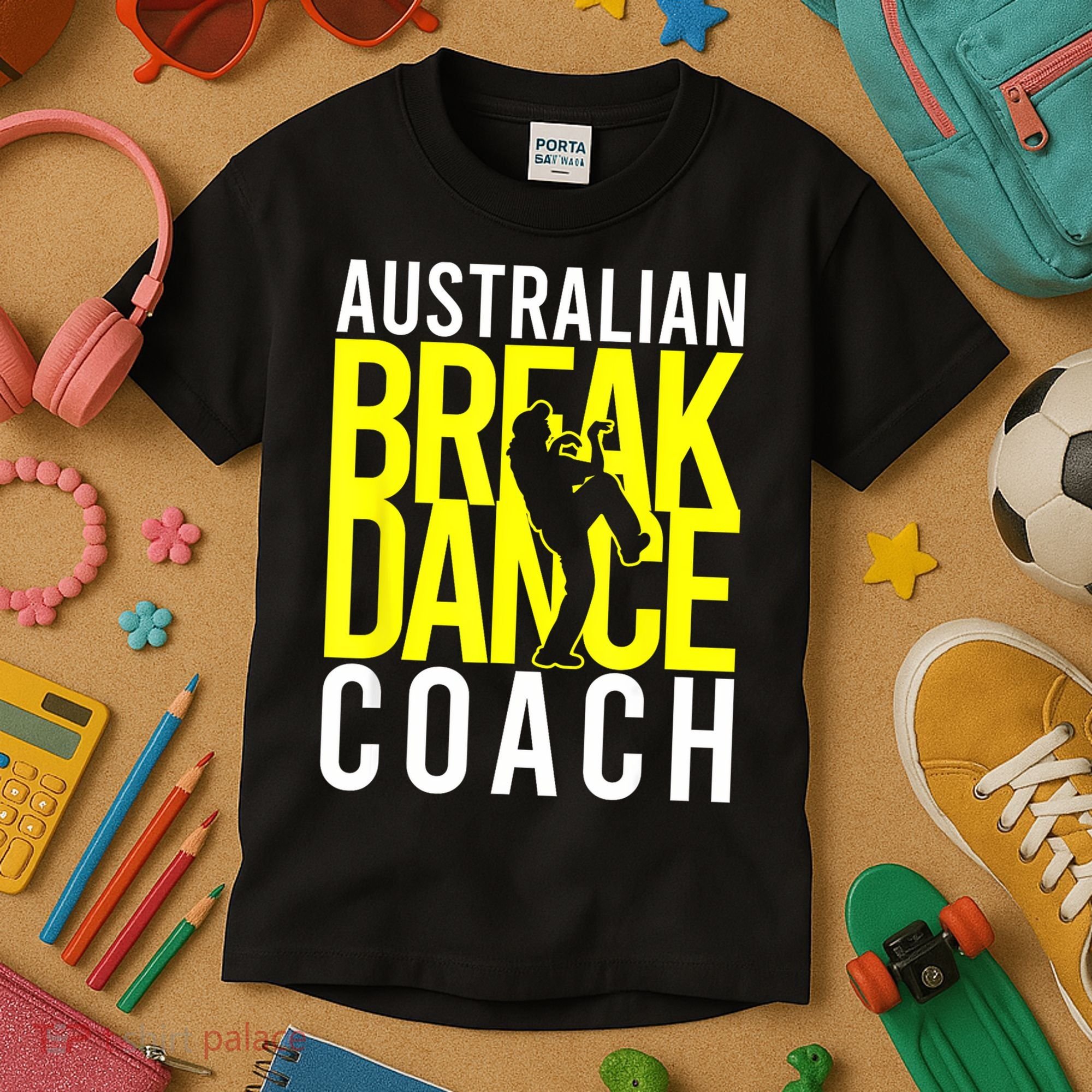 Australian Breakdance Coach Kids T-Shirt