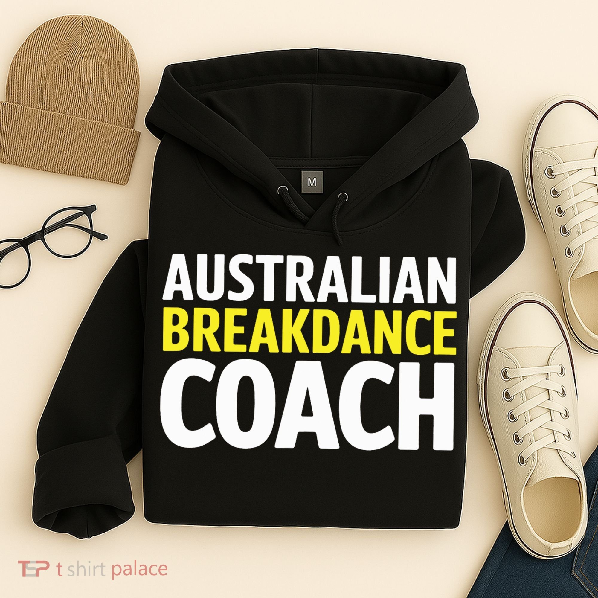Australian Breakdancing Costume Break Dancer Coach Matching Hoodie