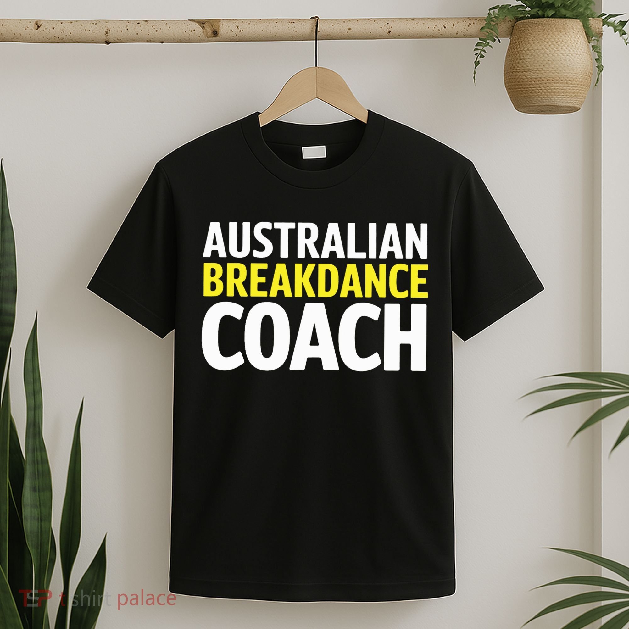 Australian Breakdancing Costume Break Dancer Coach Matching T-Shirt