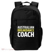 Australian Breakdancing Costume Break Dancer Coach Matching Backpack thumb 0