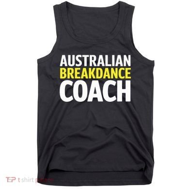 Australian Breakdancing Costume Break Dancer Coach Matching Tank Top