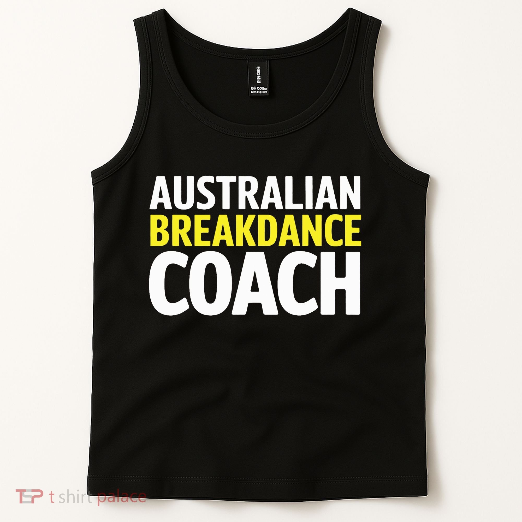 Australian Breakdancing Costume Break Dancer Coach Matching Tank Top