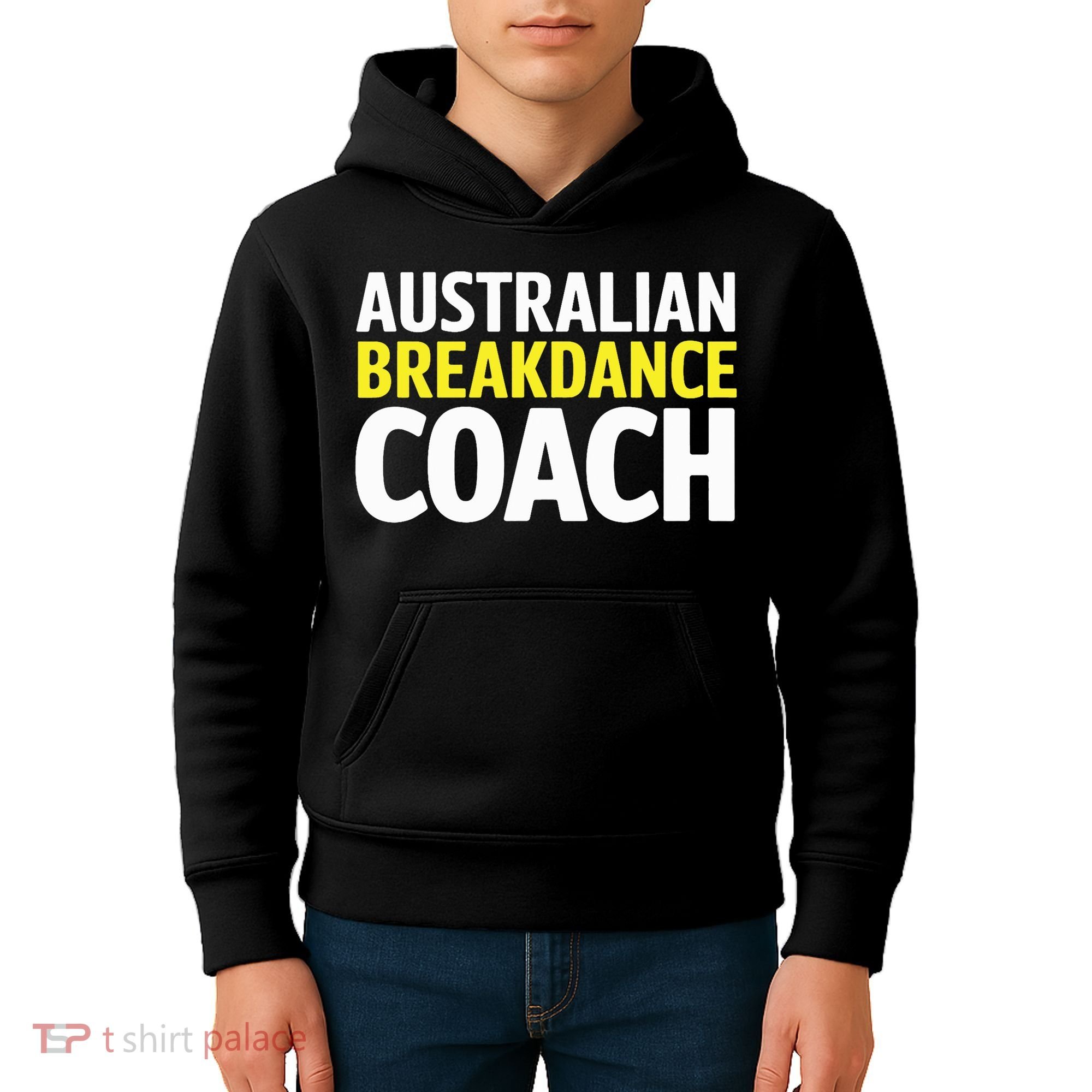 Australian Breakdancing Costume Break Dancer Coach Matching Kids Hoodie