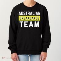 Australian Breakdancing Costume Team Break Dancer Matching Women's Sweatshirt thumb 0