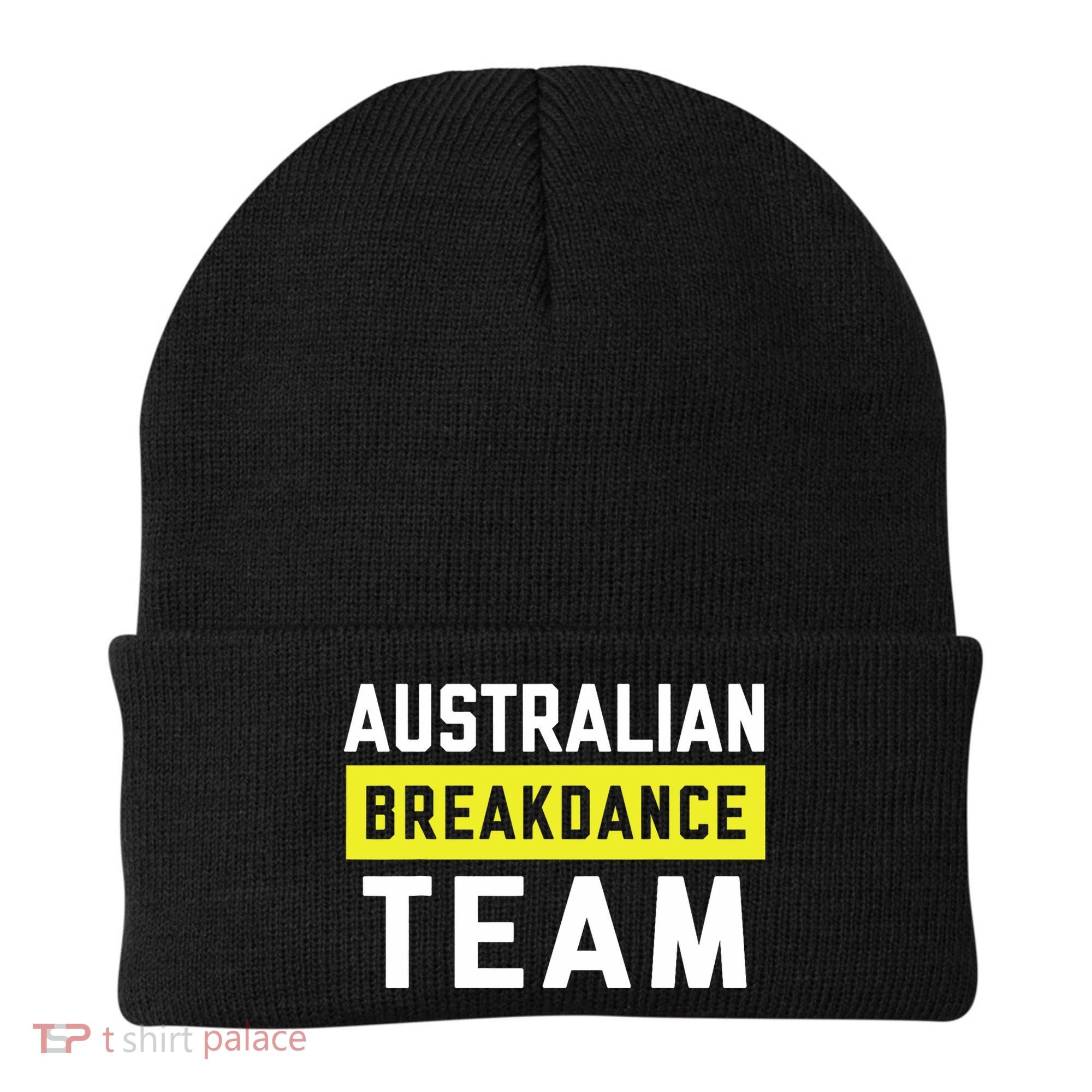 Australian Breakdancing Costume Team Break Dancer Matching Beanie